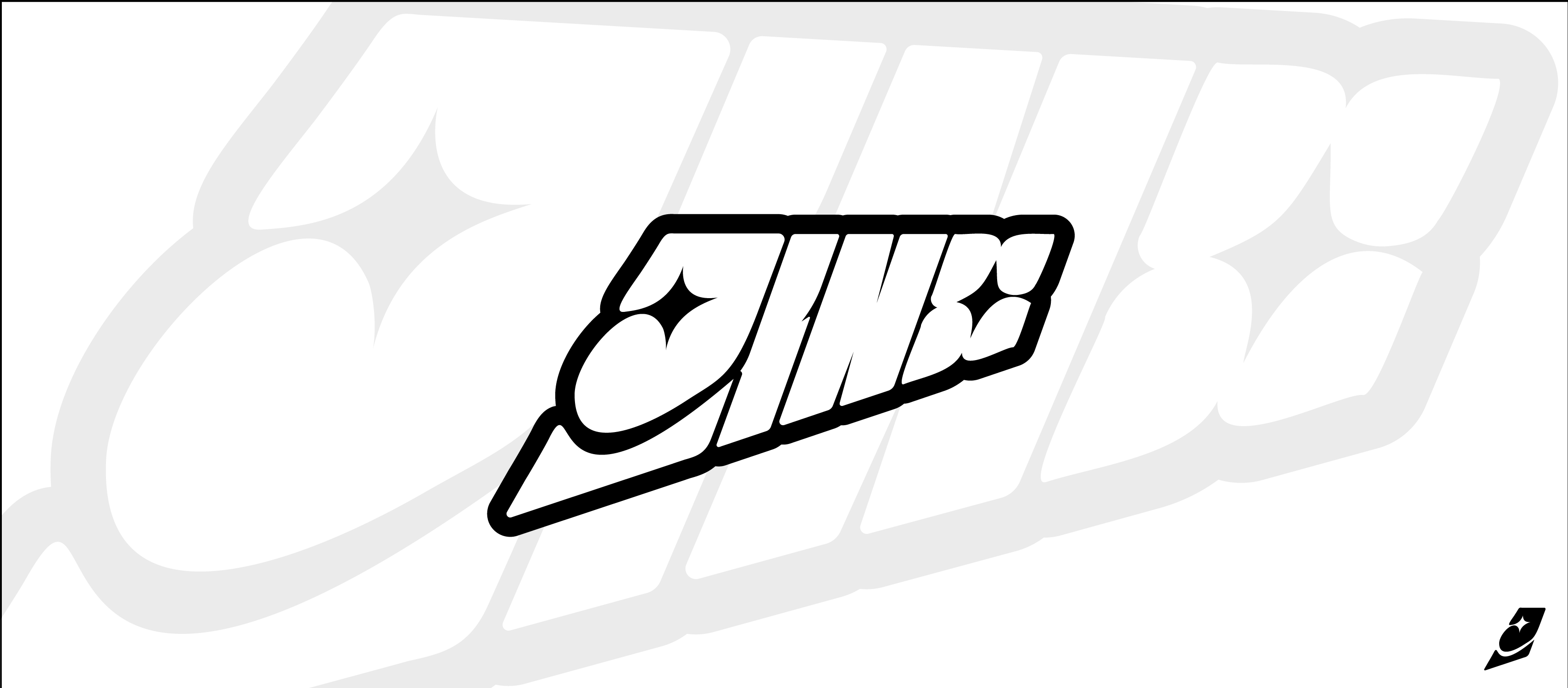 The black JINX wordmark on a white field with a pale oversized echo