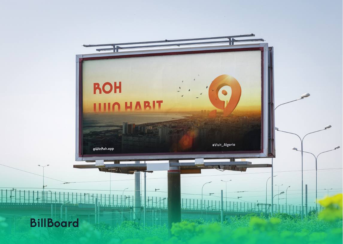 Win Nroh outdoor billboard campaign